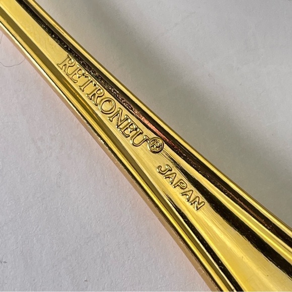 Retroneu Japan 24 k gold plated Spoons desert/appetizer Christmas Holly Design - Picture 11 of 14